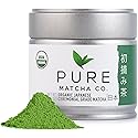 Pure Matcha Co | Premium Organic Ceremonial Grade Matcha Green Tea Powder | Authentic Japanese Origin | Sugar Free | 30g, 1.06oz