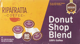 Ripafratta Donut Shop Coffee Single Serve , 80 Count