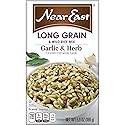 Near East Long Grain & Wild Rice Mix, Garlic & Herb, 5.9oz Box