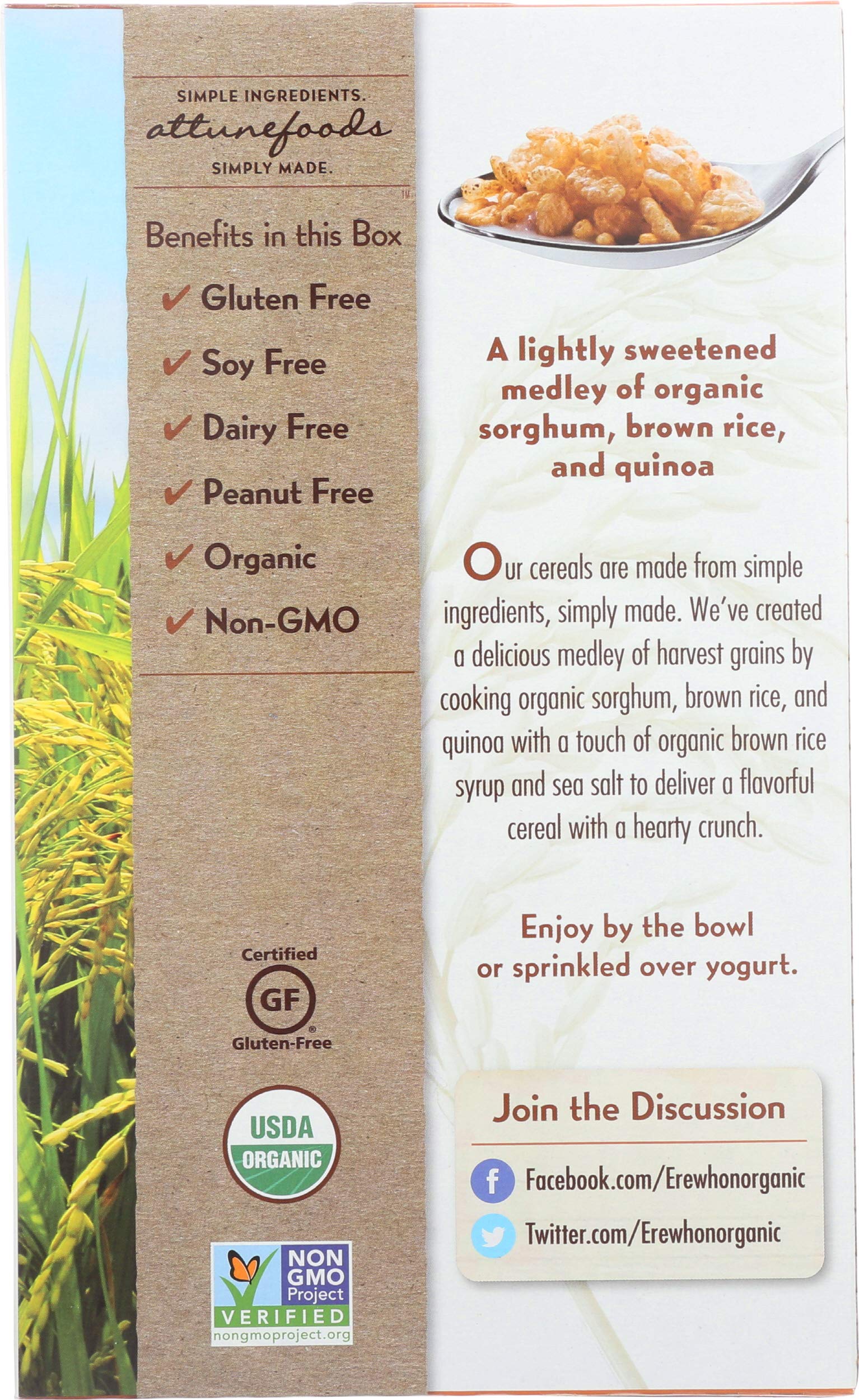Erewhon Cereal Harvest Medley Organic, 10 oz