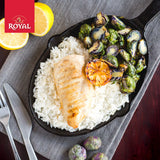 Royal Chef's Secret Sella Basmati Rice - Authentic Extra Long Grain Parboiled White Rice, 20 lb
