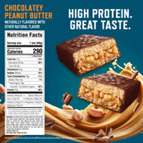 CLIF BUILDERS Protein Bars - Chocolatey Peanut Butter - 20g Plant Based Protein - Gluten Free - Non-GMO - Low Glycemic - No Artificial Sweeteners
