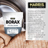 Harris Borax Laundry Booster and Multipurpose Cleaner, 1.5lb (Unscented)