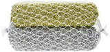 EZ Brite Deluxe Non-Scratch Multi-Surface Scrubber Set, Silver/Gold, 2-Pack
