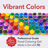 Ann Clark Lemon Yellow Food Coloring Gel Large 4.5 oz. Professional Grade Made in USA