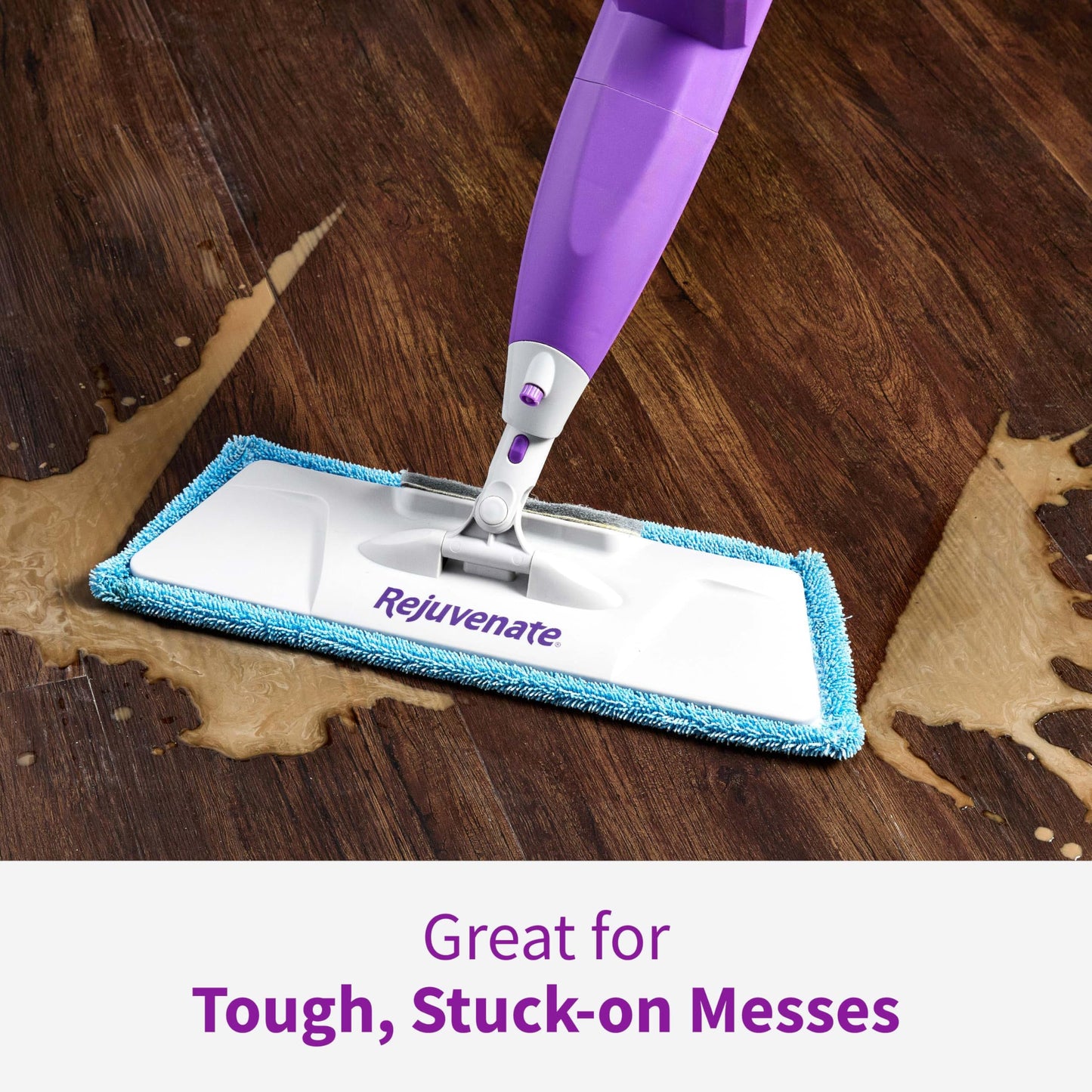 Rejuvenate PowerMax Multi-Surface Floor Cleaner, 128 Ounces, Breaks Down Dirt And Grime On Sealed Hardwood, Tile, Vinyl, Laminate To Deliver A