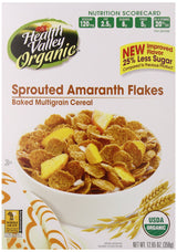 Health Valley Organic Cereal, Sprouted Amaranth Flakes, 12.65 Ounce (Pack of 6)