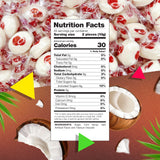 Coconut Candy | 1 Pound Bag - 90 Count | Hard Candy Individually Wrapped | Creamy Filling | Tropical Treat for Snacking, Office Bowls, Gifting