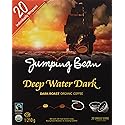 Jumping Bean Organic Coffee Single Serve Coffee Pods, Deep Water Dark, 20 Count