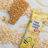 This Saves Lives Kids' Nut-Free Snack Bars, Helping to End Child Hunger, Individually Wrapped Kids Healthy Snack Bars - Gluten-Free, Non-GMO - Beehive