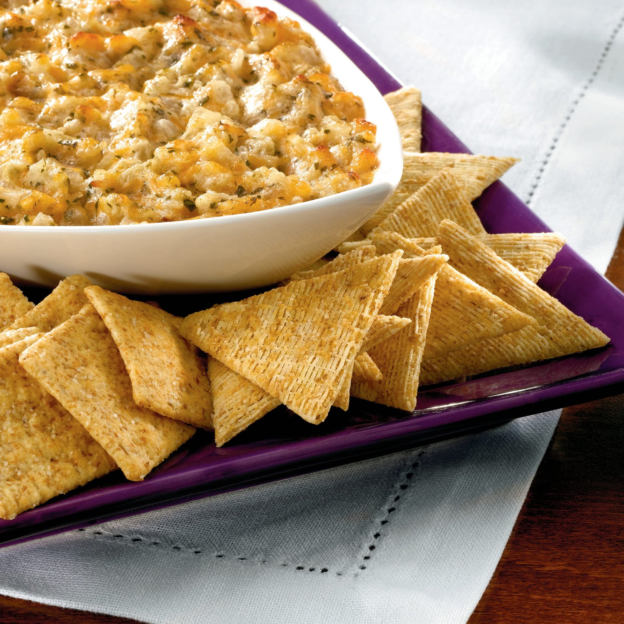 Triscuit Thin Crisps Original Whole Grain Wheat Crackers, Vegan Snacks, Snack Crackers, 7.1 oz