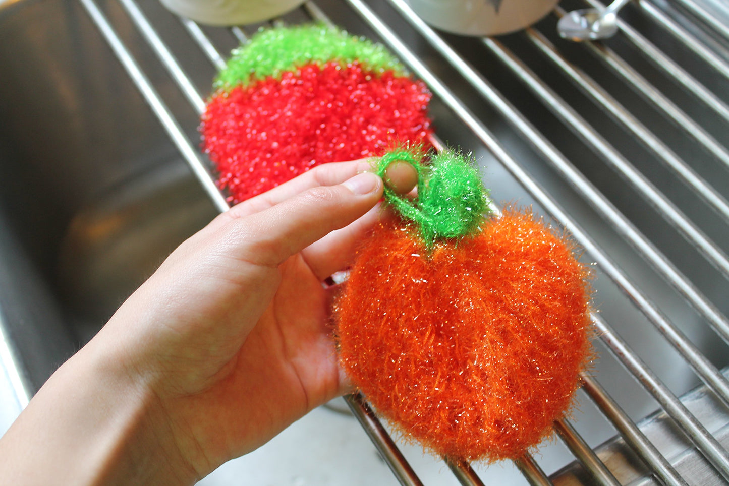 Say & Sincere Multi-Use Non-scratch Scrubber Dish Sponge, 3 Pieces