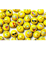 Emoji Chocolate Balls Assorted Fun Candy Emojis - 1 Pound, 80 Pieces