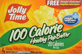 Jolly Time Microwave Pop Corn Healthy Pop Butter 100 Calorie 4-pk