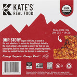 K.ate's Real Food Dark Chocolate Cherry Almond Bars 6.6OZ Pack of 8