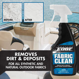 BOATER'S EDGE Fabric Clean - Marine Grade Fabric & Canvas Cleaner + Stain Remover - 32 OZ (BE2222)