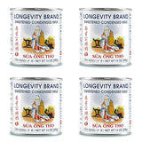 Longevity Sweetened Condensed Milk, 14-Ounce (Pack of 4)