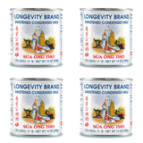 Longevity Sweetened Condensed Milk, 14-Ounce (Pack of 4)