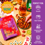 CHUZA Clasico Trail Mix - Semi Spicy Sweet Snack with 100% Mexican Spices - Dried Cranberries, Almonds, Peanuts & Cashews - High Protein - 4 oz (2pk)