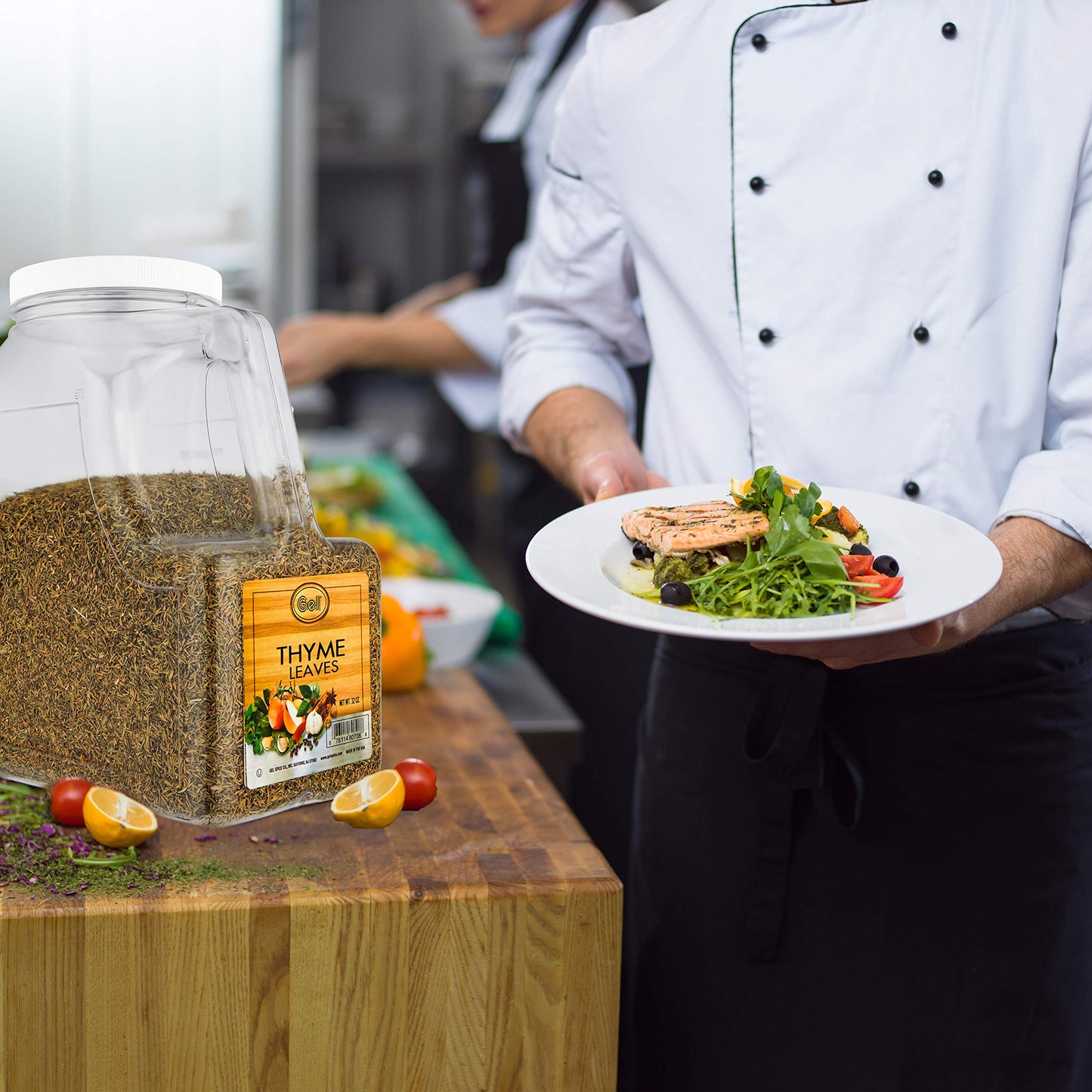 Gel Spice Thyme Leaves 32 OZ - Food Service Size