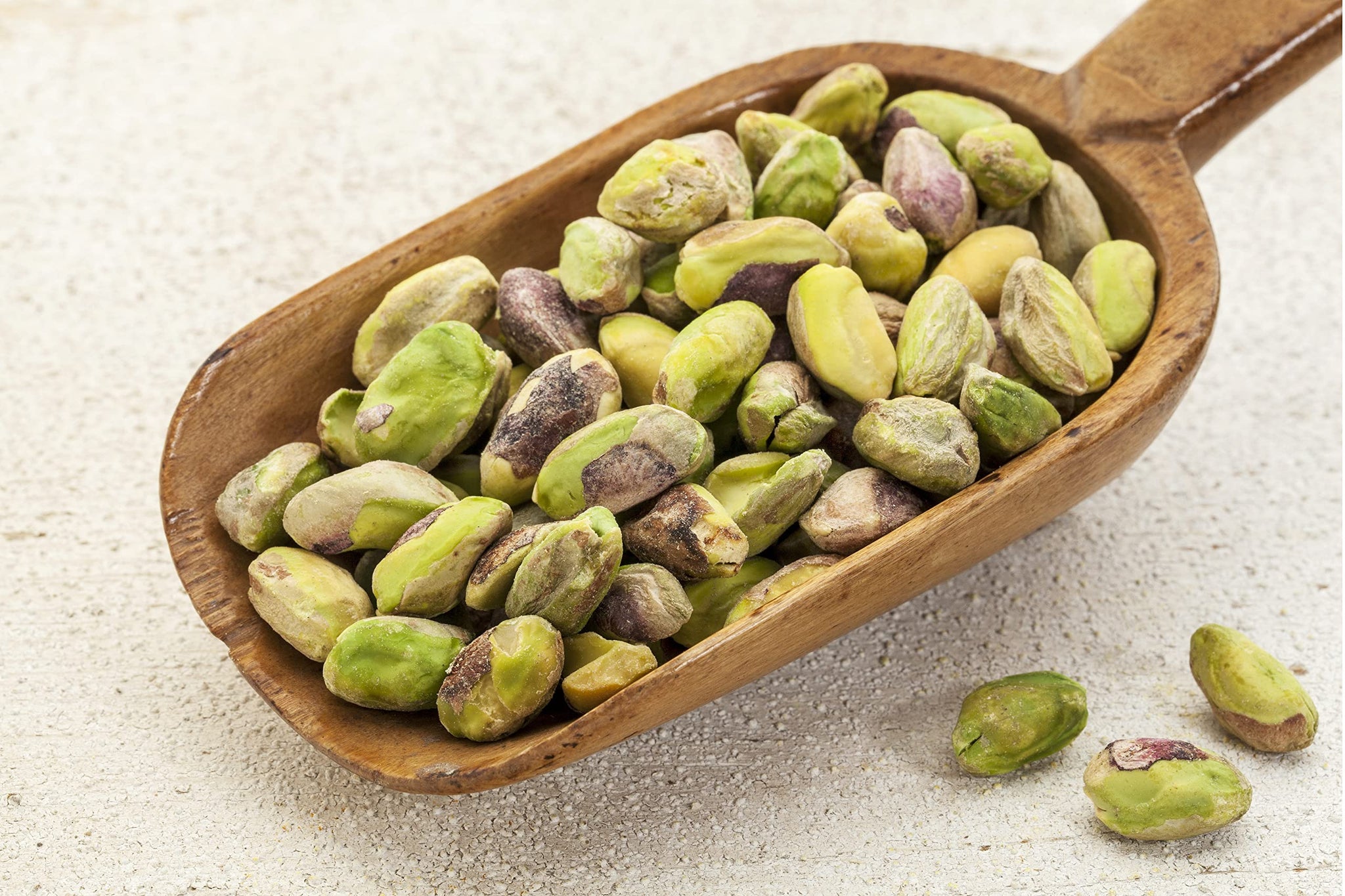 Shelled Raw Pistachio Kernels by Farm Fresh Nuts (2 LB.) Bag off The World's Finest Premium California Pistachios | Unsalted, Handpicked for Great