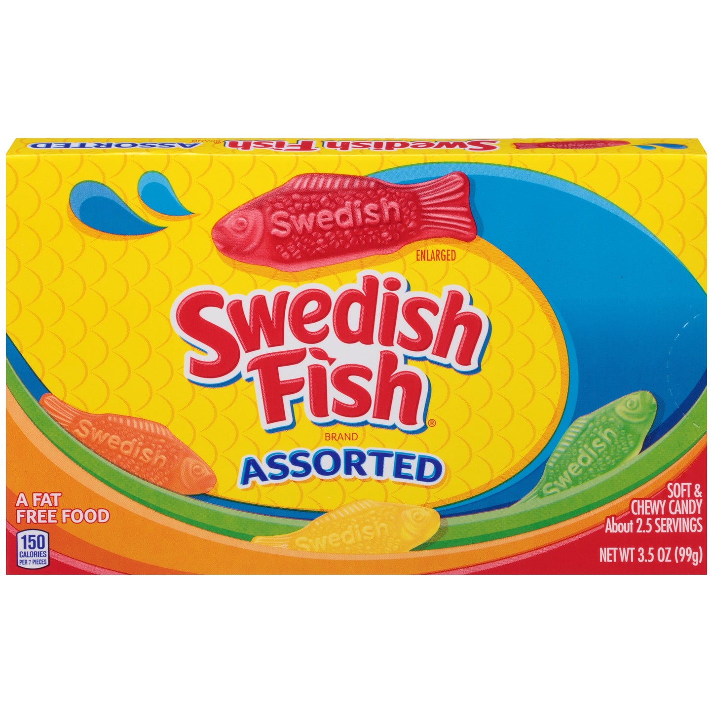 Swedish Fish Assorted Flavors, 3.5-Ounces (Pack Of 12)