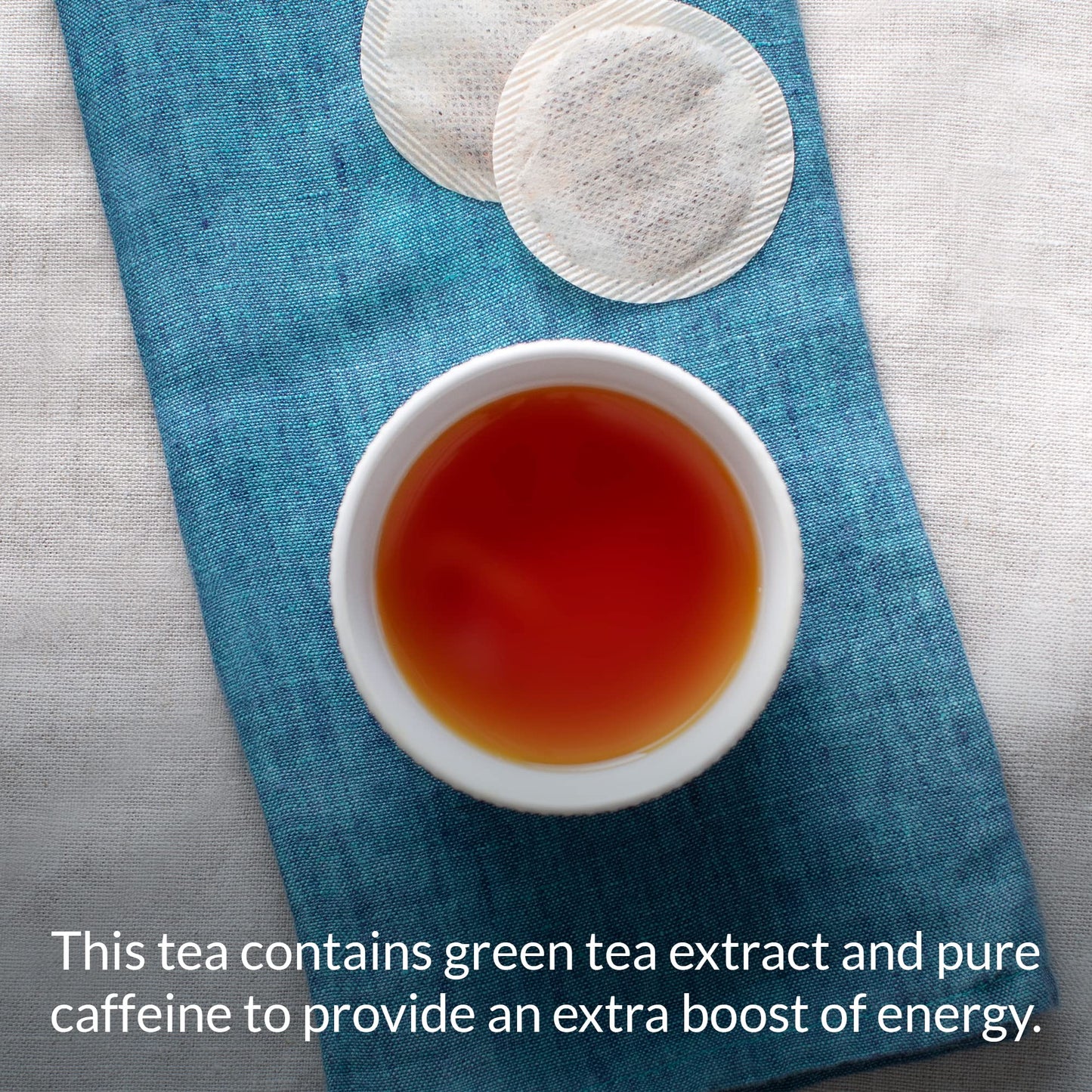 The Republic Of Tea HiCAF Toasted Coconut Black Tea, 250 Tea Bags, High-Caffeinated Gourmet Herbal Blend