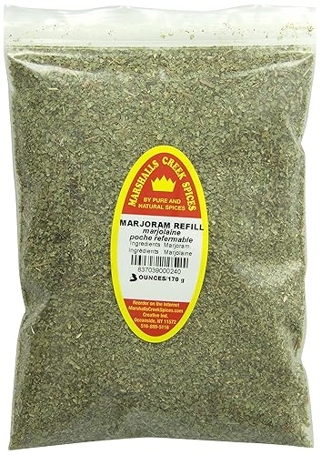 Marshall’s Creek Spices Marjoram Seasoning Refill, 3 Ounce