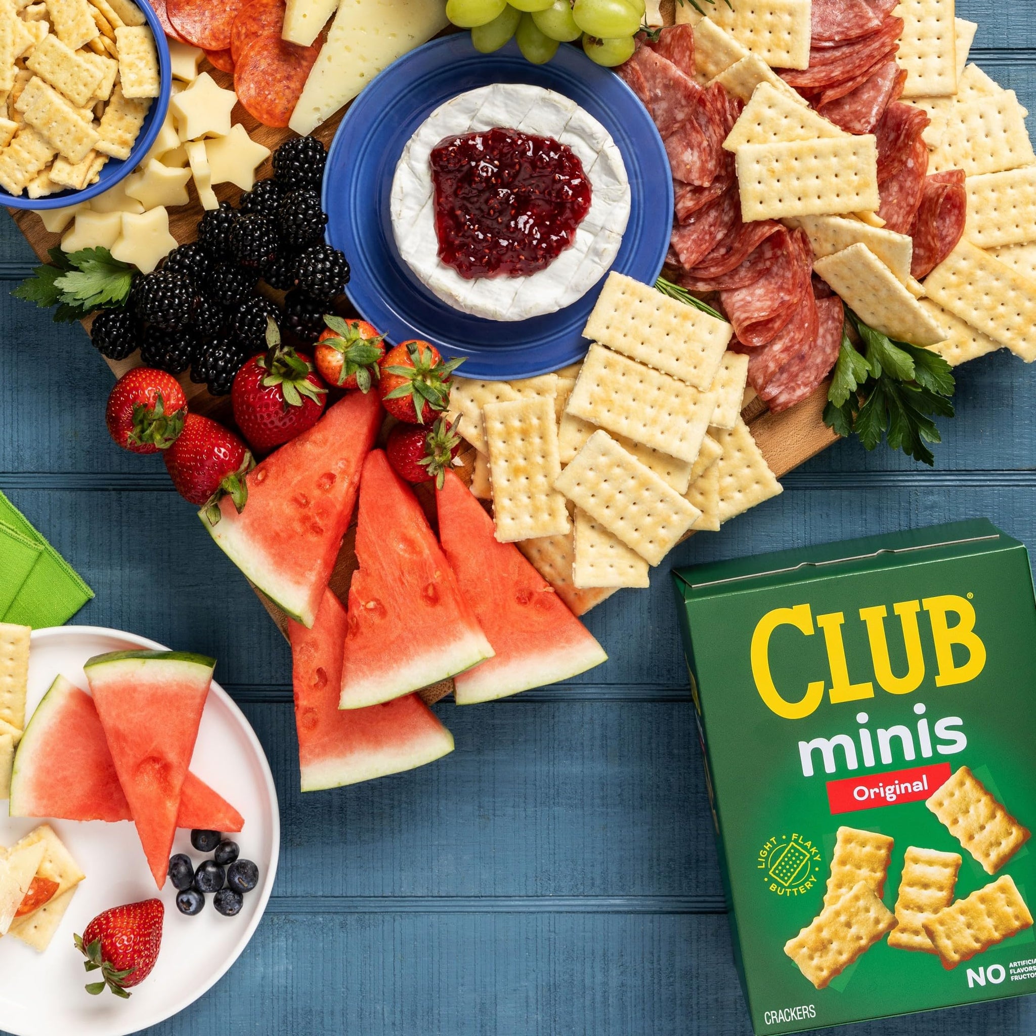 Club Minis Crackers, Lunch Snack, Original, 11oz Box