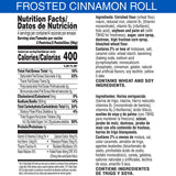 Pop-Tarts, Breakfast Toaster Pastries, Frosted Cinnamon Roll, 6.772lb Case (32 Count)