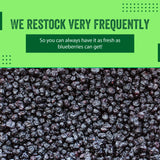 Dried Blueberries 2 lb (32 oz) - Gluten-Free & Peanut-Free, Slightly Sweetened - Great for Baking & Snacking - Berries with Benefits