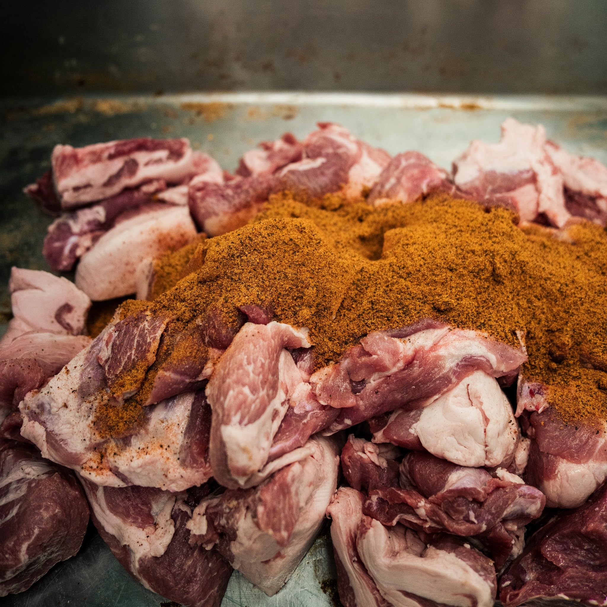 Bearded Butchers Hot Seasoning 13oz - Adds Bold Heat & Flavor to 25 lbs of Meat - Perfect for Brats, Sausages, Jerky, and DIY Meat Processing - No