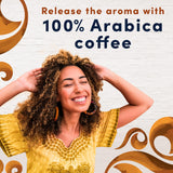 Gevalia Frothy 2-Step Artificially Flavored Caramel Macchiato Espresso Style K-Cup Coffee Pods & Froth Packets Kit, 6 ct Box