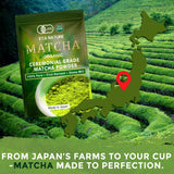ETANATURE Premium Ceremonial Grade Matcha Powder - Matcha Green Tea Powder for Metabolism, Brain and Sleep - JAS Certified Matcha Grade from Japan