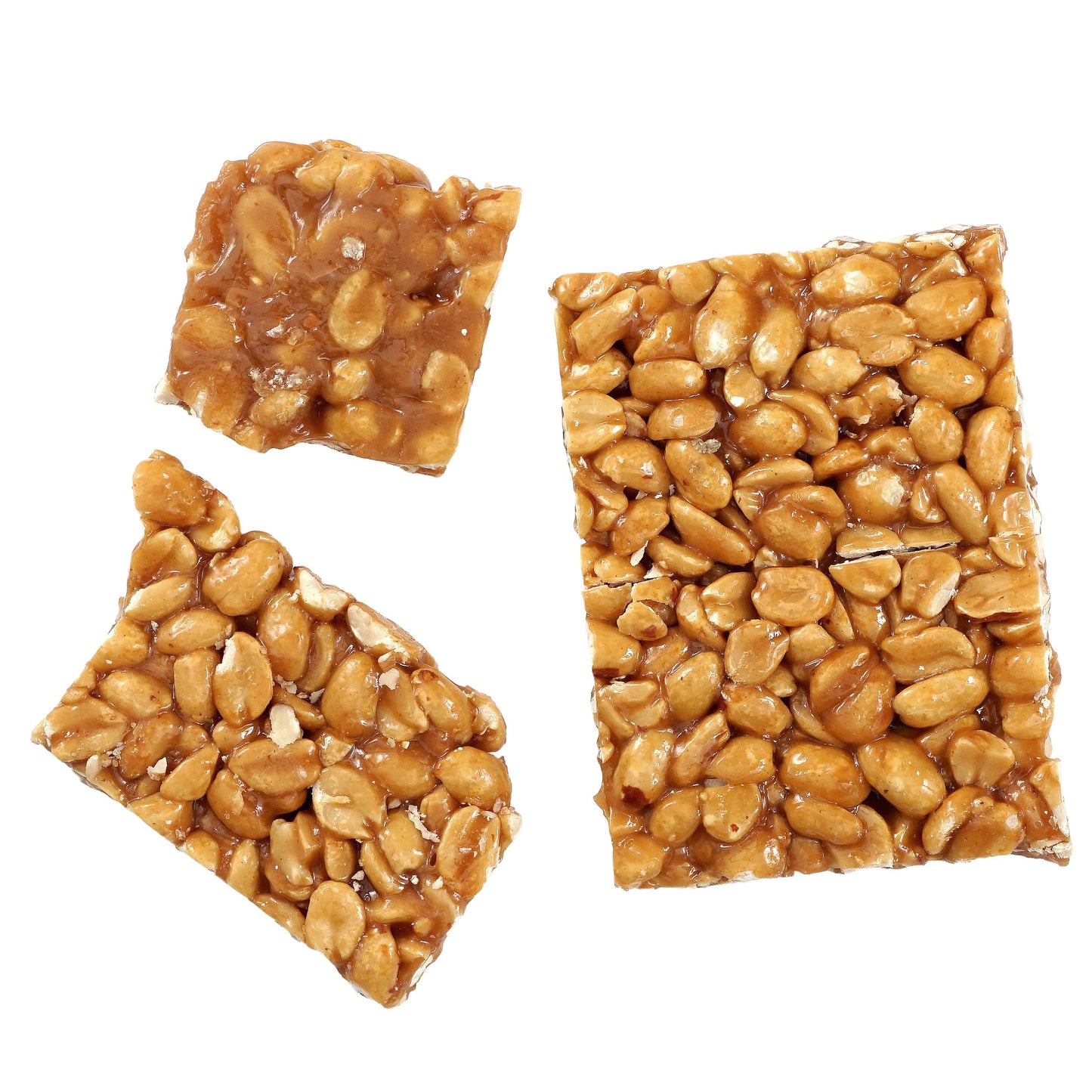 Peanut Brittle, 1 Pound Bulk Bag, The Hampton Candy Company