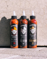 Heatonist Dustin Poirier's Louisiana Style Hot Sauce Trio: Poirier's Creole Maple, KO Edition and Traditional - Official Hot Sauce of UFC