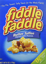 Fiddle Faddle - Butter Toffee with Peanuts - 2 boxes - 3 PACK