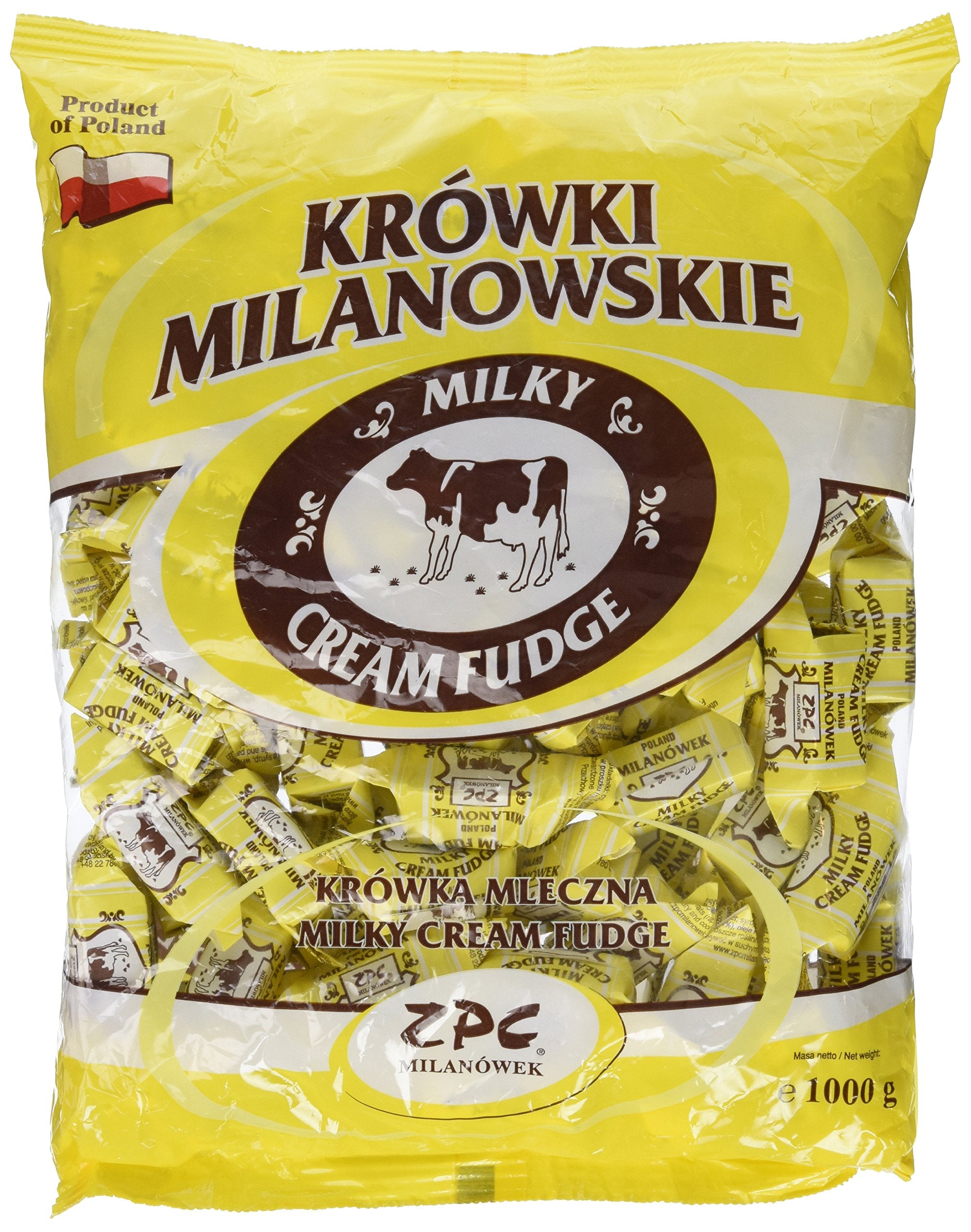 Krowki Milanowskie Milky Cream Fudge, 1 kg