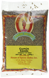 Laxmi All-Natural Dried Cumin Seeds, Traditional Indian Cooking Spices - 200g