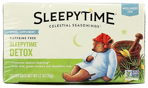 Celestial Seasonings, Tea Sleepytime Detox, 20 Count