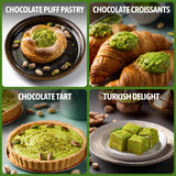 Eastanbul Dubai Chocolate Bar Mixture, 8oz, Dubai Chocolate Bar Pistachio Filling, Crispy Premium Kataifi and Pistachio Cream, Single Ingredient