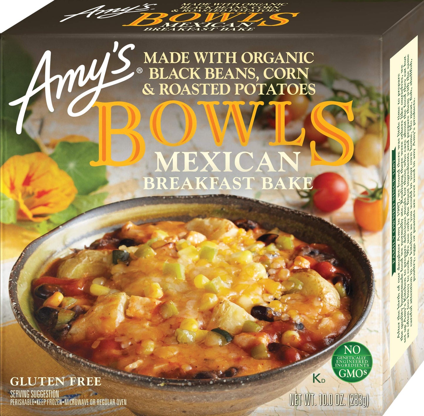 Amy's Bowl's, Mexican Breakfast Bake, 10 Ounce