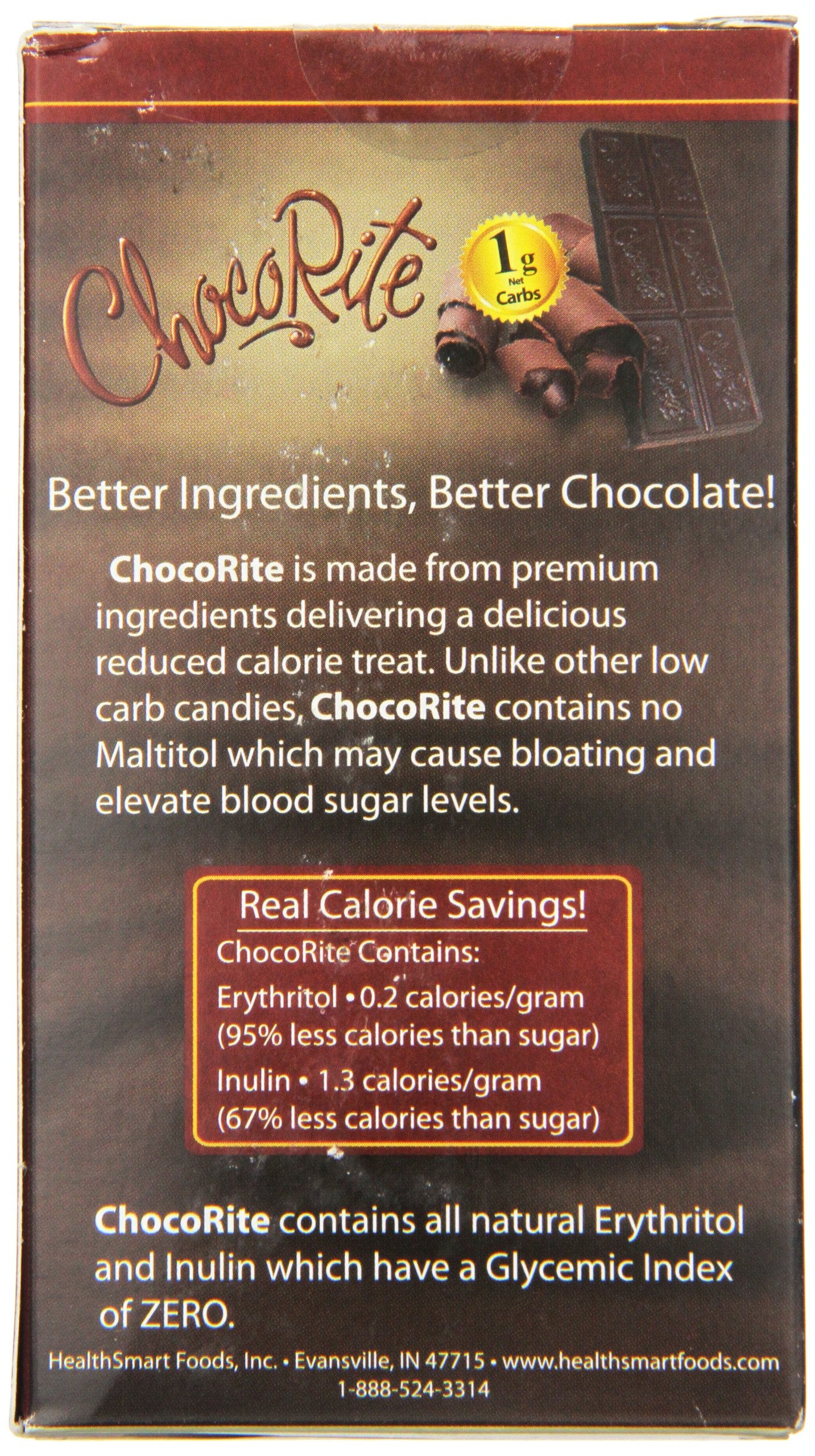 ChocoRite Dark Chocolate Bars, 5 Ounce