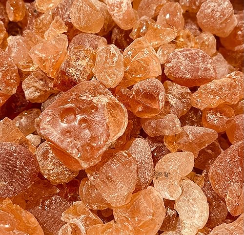 Gum Arabic Chunks - Premium Natural Acacia Resin - 100% Pure & Raw - For Crafts, DIY, Art, Incense Use - Non-GMO, No Additives (8 oz)