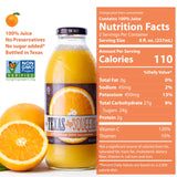 Texas Squeeze Orange Juice, NON GMO Verified, Texas Grown and Bottled, Orange Juice from Concentrate, No Sugar Added, No Preservatives, 16 fl oz, Pack