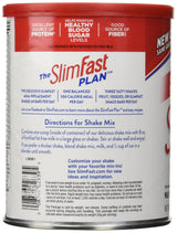 SlimFast Original Strawberries & Cream Meal Replacement Shake Mix - Weight Loss Powder - 12.83 Oz. Canister - 14 Servings - Pantry Friendly
