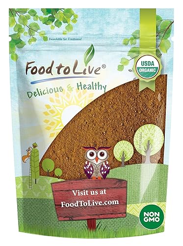 Food to Live Organic Freeze-Dried Acerola Cherry Powder, 8 Ounces - Non-GMO, 100% Pure, Kosher, Raw, Non-Irradiated, No Additives, Vegan Superfood
