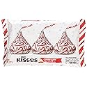 Hershey's Kisses Candy Cane - Mint Candy with Stripes and Candy Bits 10 Oz (Pack of 3)