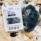 Sea Moss | Aqua Marine | Makes 24oz of Gel | Wildcrafted | Rare | Raw + Non GMO | Sundried | Green (Aqua Marine)