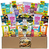 Snack Trek Gluten Free Snacks Box Variety Pack, Healthy Care Package, Assorted Treats Gift Basket for Adults, Teens, or College Students, Office